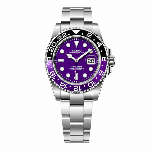 SEIKOMARINER BLACK-PURPLE