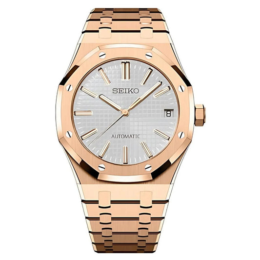 ROYAL SEIKOAK ROSE GOLD - WHITE