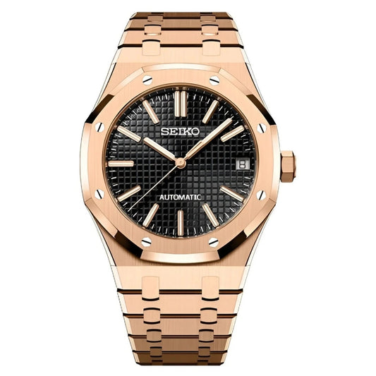 ROYAL SEIKOAK ROSE GOLD - BLACK